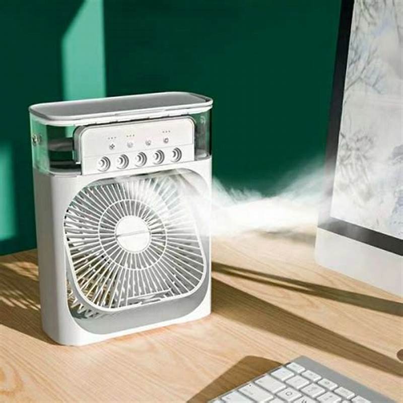 MINI VENTILADOR CON AIRE ACONDICIONADO